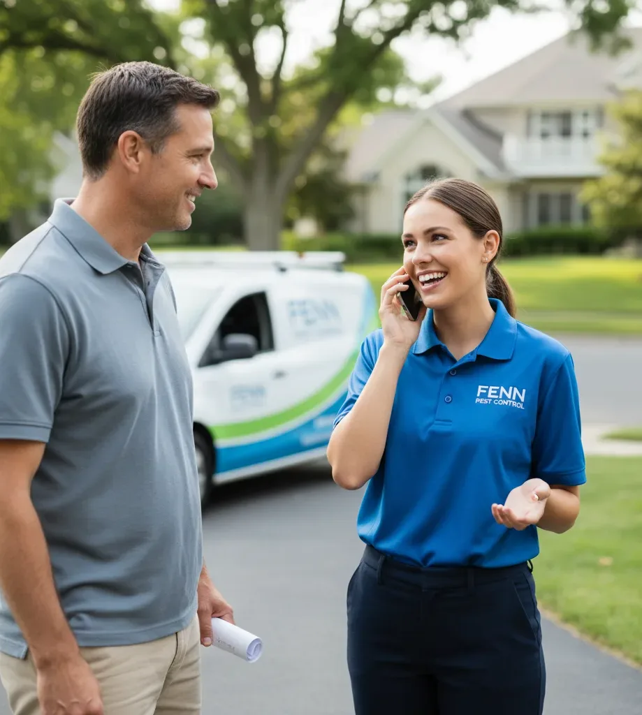 Fenn Pest Control customer support in Spanaway